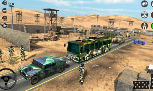 陆军巴士模拟器巴士驾驶免费版下载